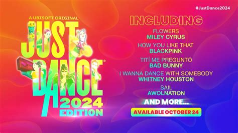 just dance 2024 song list